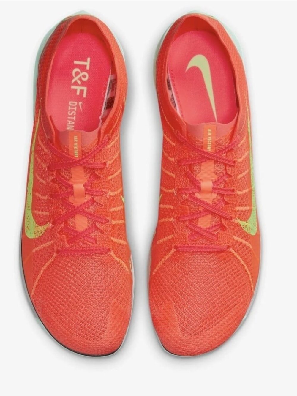 Nike Air Zoom Victory 2 Track Spikes Men's 7.5 Red Racing Distance FD8411-600